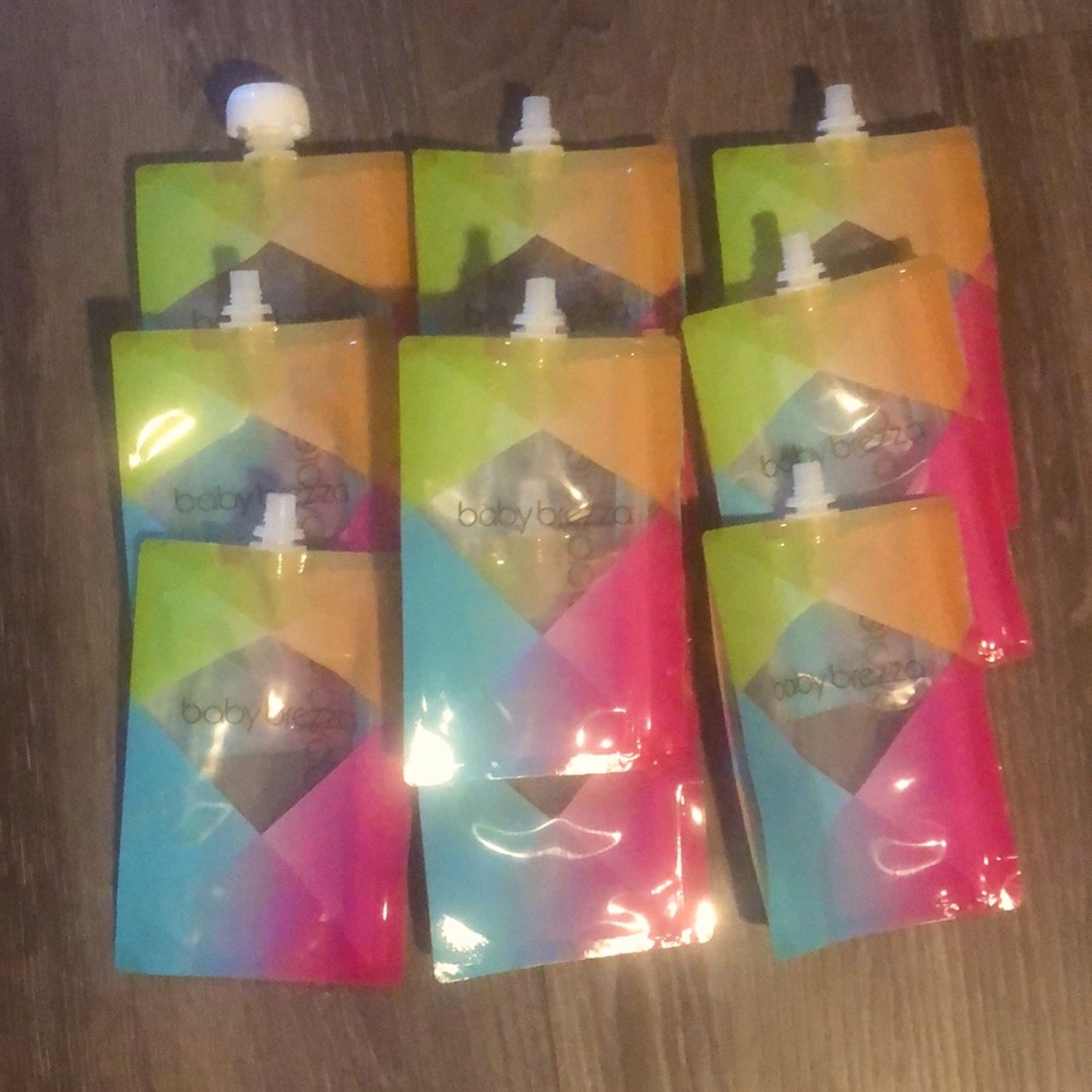 NWOT Baby Breeza Reusable Homemade Toddler Baby Food Pouches Unused